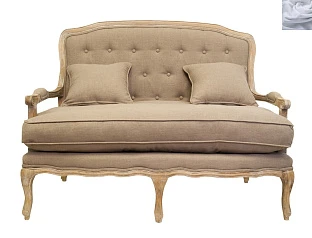 купить красивые Прямой диван модерн Yareli Brown серый в Краснодаре