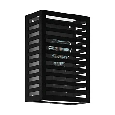 заказать 900136 Уличный настенный светильник ALAMONTE 3, E27, 1X60W, IP44, L170, H260, A100, алюминий, сталь, черный в интернет-магазине в Краснодаре