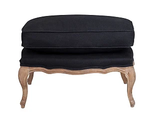 фото Банкетка Nitro Black Ottoman в интерьере в Краснодаре