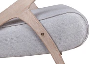 Низкое кресло Fobos light grey в интернет-магазине в Краснодаре