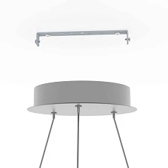 заказать 390247 Люстра диммируемая MONTEMILONE в Краснодаре