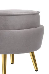 стильные Пуф Pearl Adorn Grey в Краснодаре