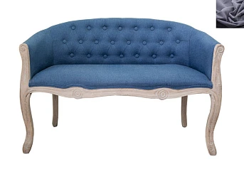 купить Диван французский стиль Kandy Double Blue цвет серый в Краснодаре