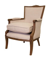 Мягкое полукресло с подлокотниками Tous Beige на заказ в Краснодаре