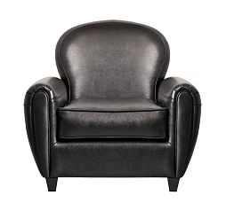 красивое Кожаное кресло черное Flog на заказ в Краснодаре