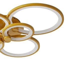 купить Люстра Oris 6 rings gold в Краснодаре