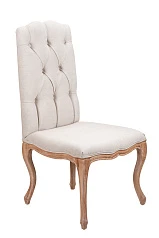 Дизайнерский обеденный стул Meliso White V2 в интерьере в Краснодаре