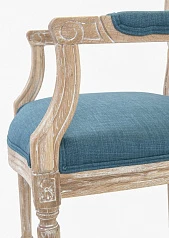 заказать Мягкий стул с подлокотниками Diella Blue в интернет-магазине в Краснодаре