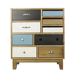 красивый Комод «Aquarelle Birch» 9 ящиков арт RE-18ETG/4 в Краснодаре