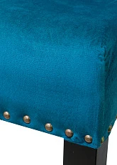 купить Дизайнерский барный стул Skipton Blue Velvet в интернет-магазине в Краснодаре