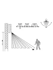 99568 Уличный настенный светильник CITY в интерьере в Краснодаре