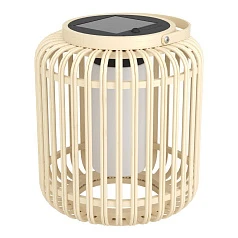 901088 Светильник на солнечн батарее MARLIANO, 2,5W(LED), 4000K, 300lm, IP44,дерево, сталь, коричн, черн/пластик, белый на заказ в интернет-магазине в Краснодаре