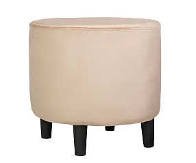 фото Дизайнерский пуф Drum Beige в интерьере в Краснодаре