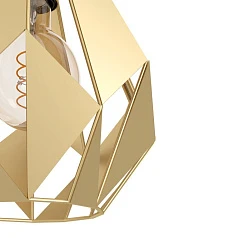 купить 43909 Люстра CARLTON, 3X60W (E27), L805, B205, H1100, сталь, золотой в Краснодаре