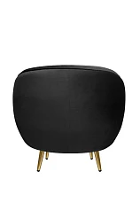 фото Мягкое кресло для гостиниц Small Benee Black в интерьере в Краснодаре