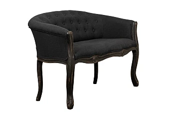 купить Двухместный дизайнерский диван Kandy Double Black Old в Краснодаре