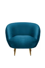 Мягкое кресло для гостиниц Small Benee Izumrud в интерьере в Краснодаре