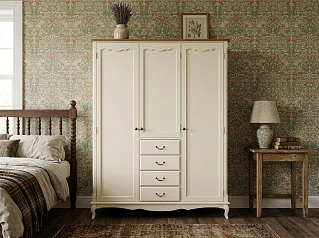 купить стильный Шкаф "Леонтина (Leontina)" для одежды с ящиками арт ST9327/34 в Краснодаре