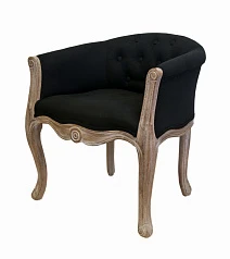 заказать Низкое кресло ретро Kandy Black в Краснодаре