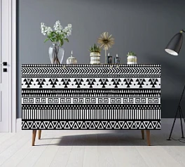 фото Комод "Berber" три дверки 19 принт арт BB01/Print_19 в Краснодаре