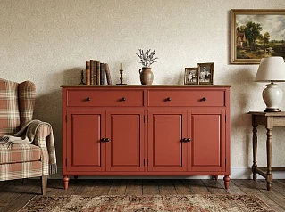 купить стильные Большой комод "Одри (Odri)" 4 дверки арт od2145/3031 в Краснодаре