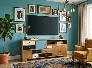 Комод «Акварель (Aquarelle)» 8 ящиков арт RE-16 в Краснодаре