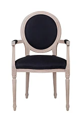 Мягкий стул с подлокотниками Delo Arm Black в Краснодаре