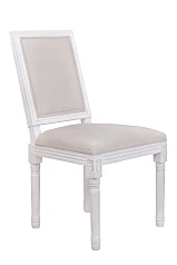 Дизайнерский обеденный стул Lotos White V2 в интерьере в Краснодаре