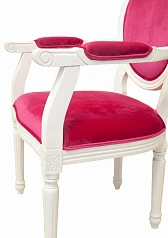 фото Мягкий стул с подлокотниками Diella Pink в интерьере в Краснодаре