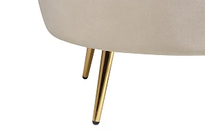 Низкое кресло Pearl Taupe в интерьере в Краснодаре