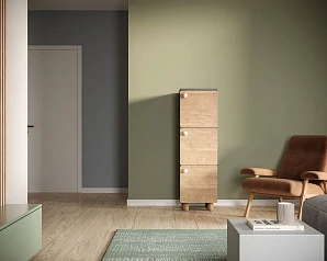 Узкий шкаф с тремя дверками "Split" SP20 в интернет-магазине в Краснодаре