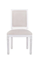 Дизайнерский обеденный стул Lotos White V2 в интерьере в Краснодаре