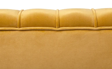 фото Дизайнерский диван Pearl Triple Yellow в интерьере в Краснодаре