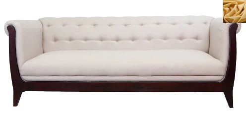 купить стильные Классический диван Delvin цвет желтый в Краснодаре