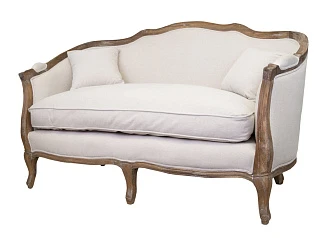 красивый Двухместный диван ампир Darcy 2 цвет розовый в Краснодаре