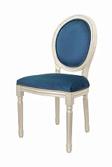 Стул Volker Blue Silver в интерьере в Краснодаре