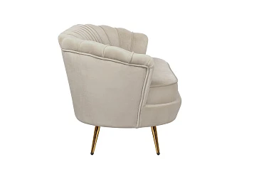 Диван ракушка для гостиниц Pearl Triple Taupe в интернет-магазине в Краснодаре