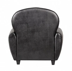 Кожаное кресло черное Flog в интернет-магазине в Краснодаре