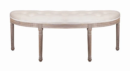 фото Оттоманка Onora Velvet Beige в интерьере в Краснодаре