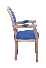 Мягкий стул с подлокотниками Volker Arm Original Blue в Краснодаре