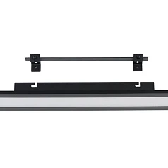 900822 Потолочный светильник  SALOBRENA 1, 38W (LED), 4000K, 4700lm, L1195, B100, H45, алюминий, черный / пластик, белый в интерьере в Краснодаре