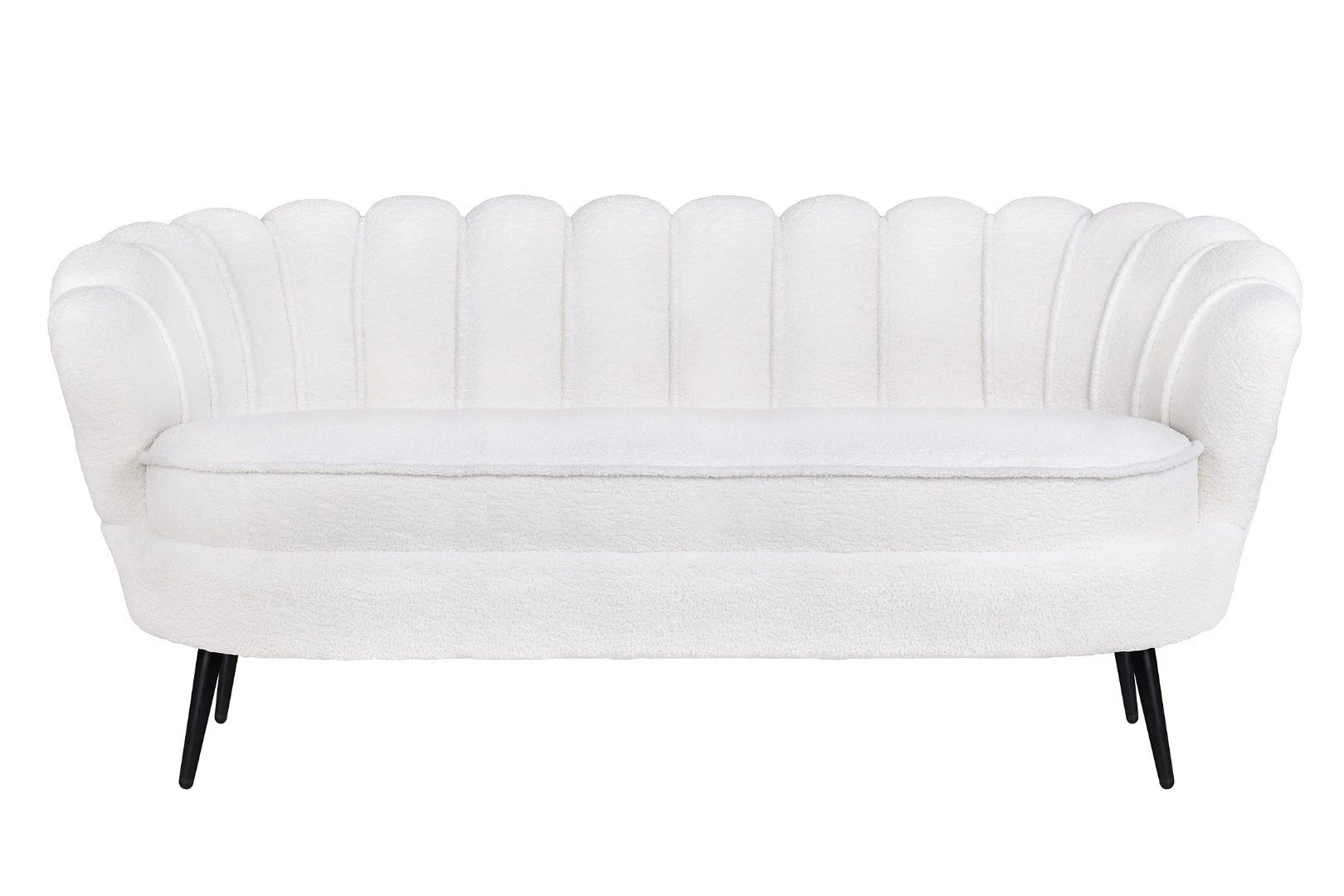 фото Диван ракушка для гостиниц Pearl Triple Boucle на черных ножках в Краснодаре
