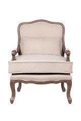 Мягкое полукресло с подлокотниками Nitro Beige V4 на заказ в Краснодаре