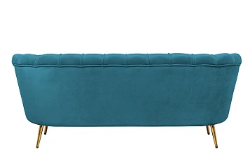 Диван ракушка для гостиниц Pearl Triple Marine Velvet в Краснодаре