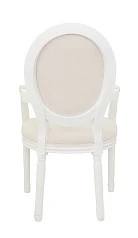 купить красивый Мягкий стул с подлокотниками Volker Arm Beige and White в интернет-магазине в Краснодаре