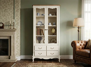 купить Шкаф "Леонтина (Leontina)" для посуды высокий 4 ящика  арт ST9355/4 в интернет-магазине в Краснодаре