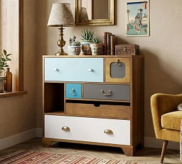 купить Комод малый «Акварель (Aquarelle)» 6 ящиков арт RE-52 в Краснодаре