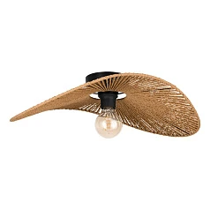 купить 31961 Потолочная люстра SIRUELA, 1х40W (E27), L560, B400, H160, сталь черный / бумага, натуральный в интернет-магазине в Краснодаре