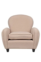 стильное Кресло широкое Flog коричневое в Краснодаре