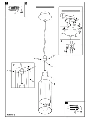купить 89832 Подвесной потолочный светильник (люстра) PINTO в Краснодаре